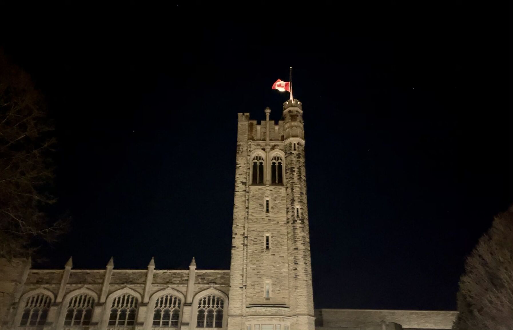 UC flag half-mast (1)